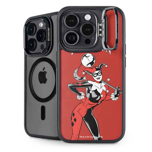 DC Comics Harley Quinn Classic Art Pose iPhone 16 Pro Kickstand Case